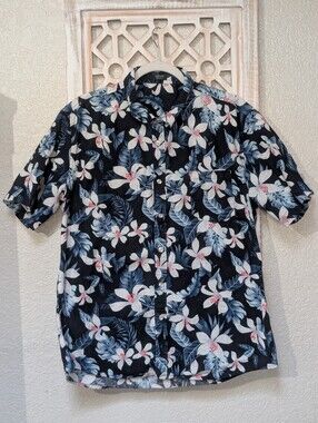 Coofandy men's Large shirt button down Hawiian tropical resort vacation beach